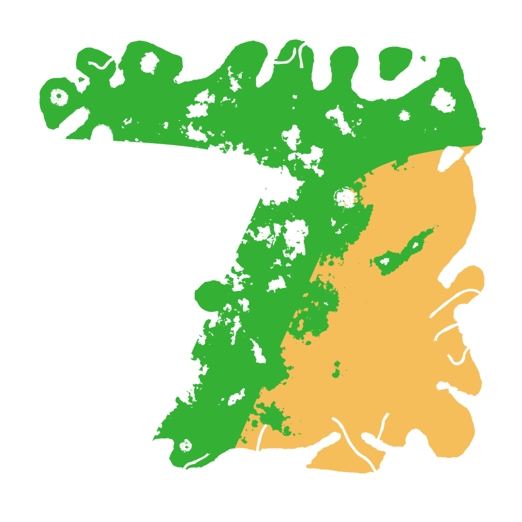 Biome Rust Map: Procedural Map, Size: 4500, Seed: 842393088