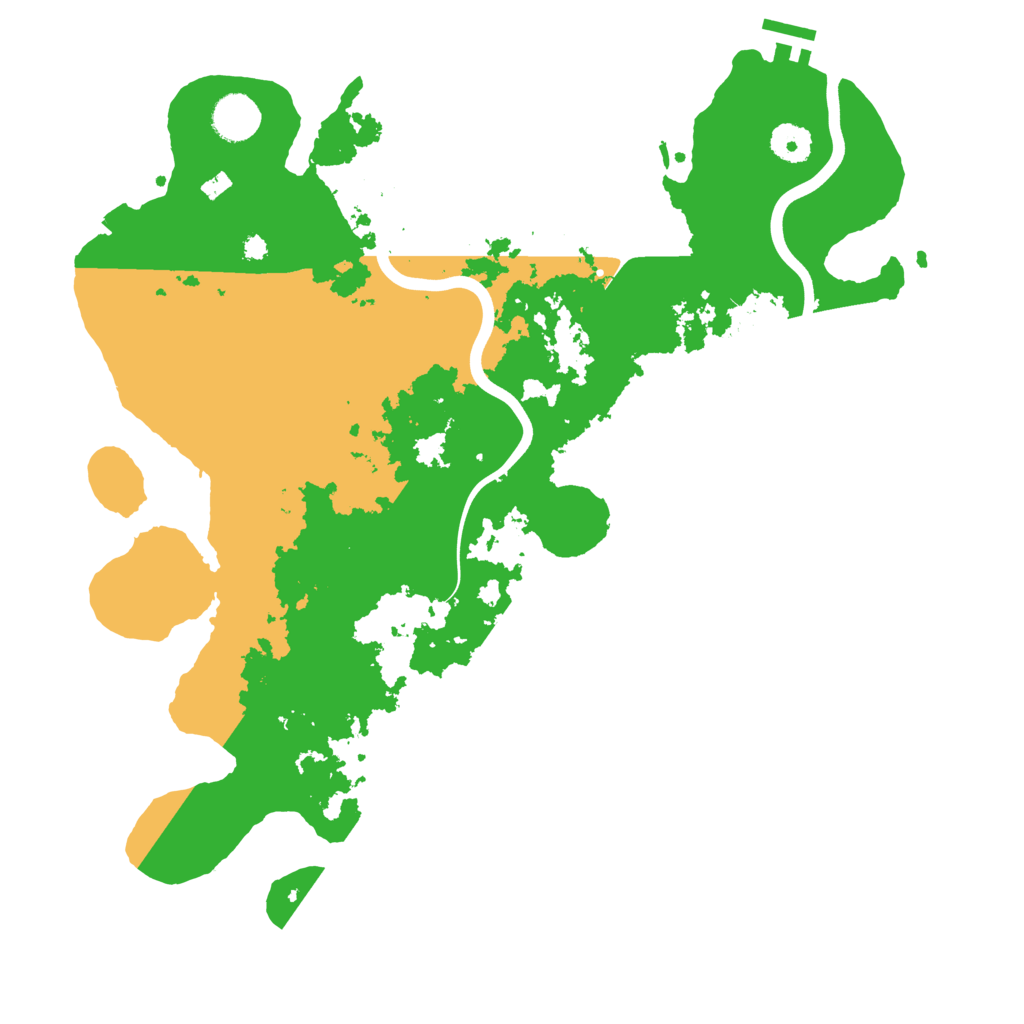 Biome Rust Map: Procedural Map, Size: 3850, Seed: 300975259