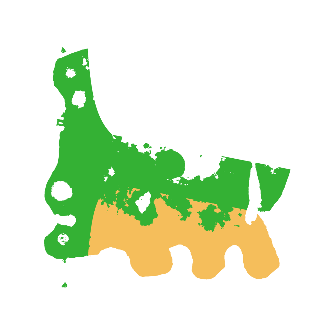 Biome Rust Map: Procedural Map, Size: 3000, Seed: 1466509735