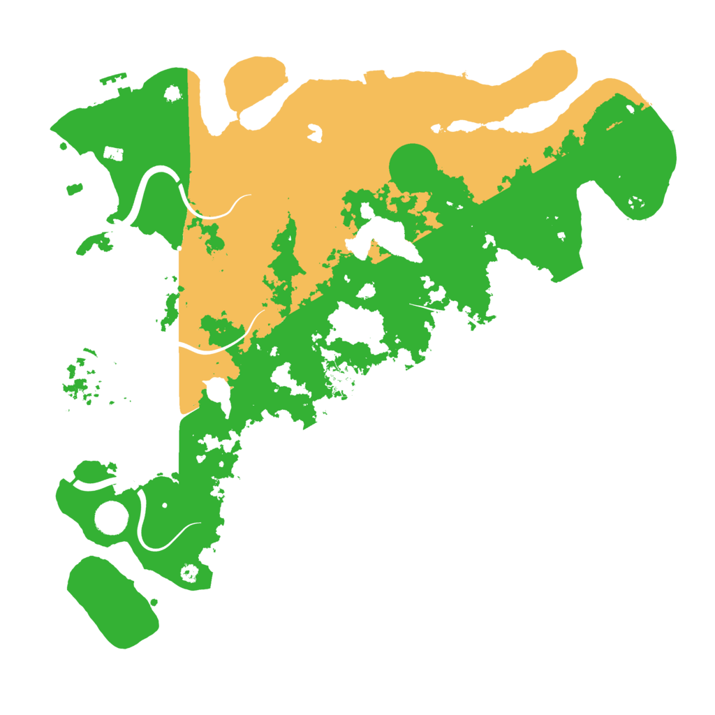 Biome Rust Map: Procedural Map, Size: 4000, Seed: 549293763