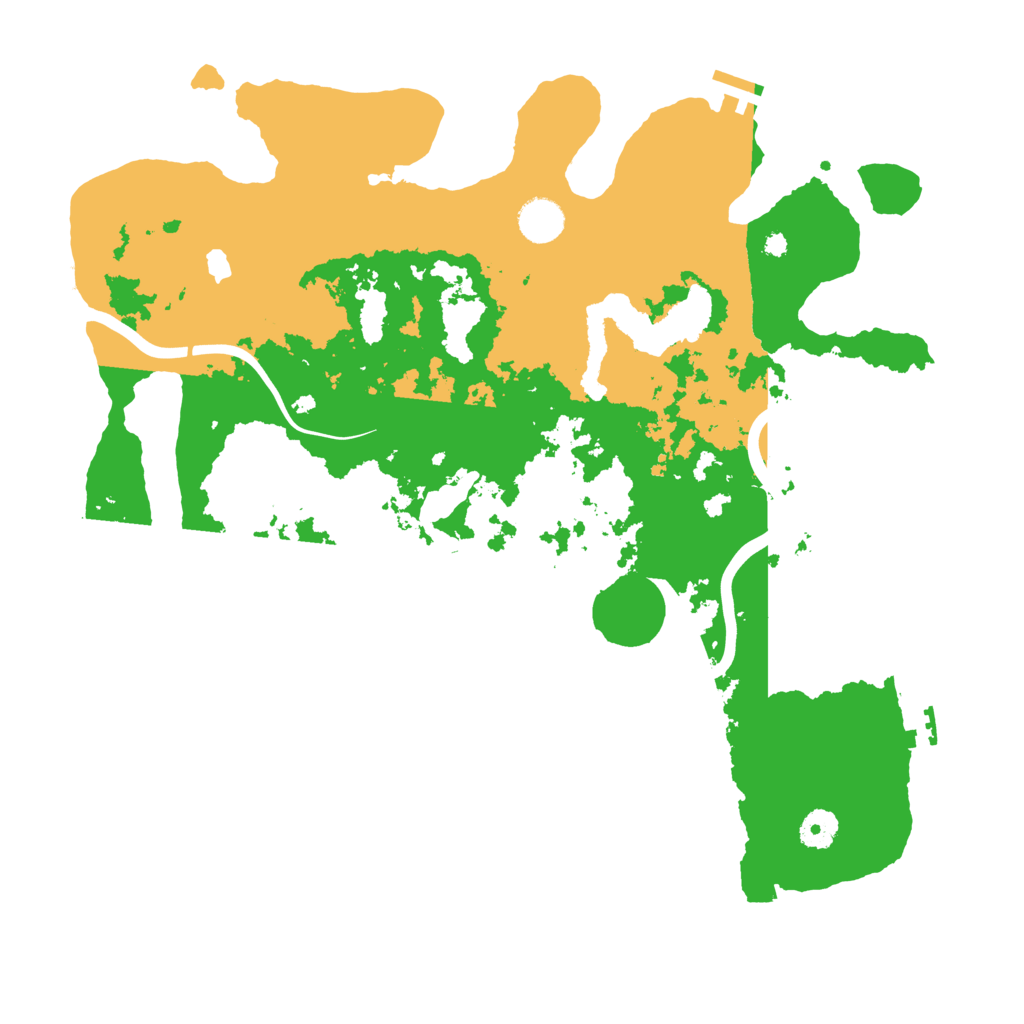 Biome Rust Map: Procedural Map, Size: 4000, Seed: 306699328