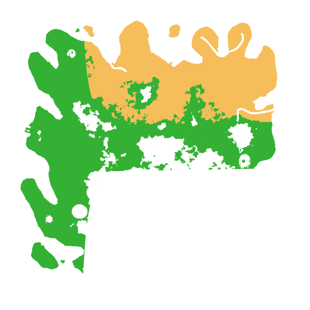 Biome Rust Map: Procedural Map, Size: 3800, Seed: 10603