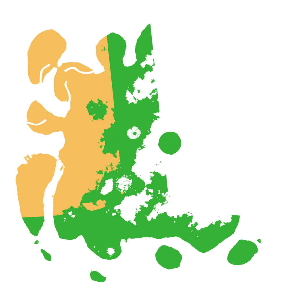 Biome Rust Map: Procedural Map, Size: 3500, Seed: 800717435