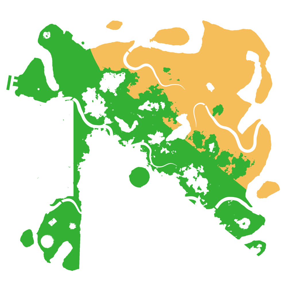 Biome Rust Map: Procedural Map, Size: 4050, Seed: 1676862045