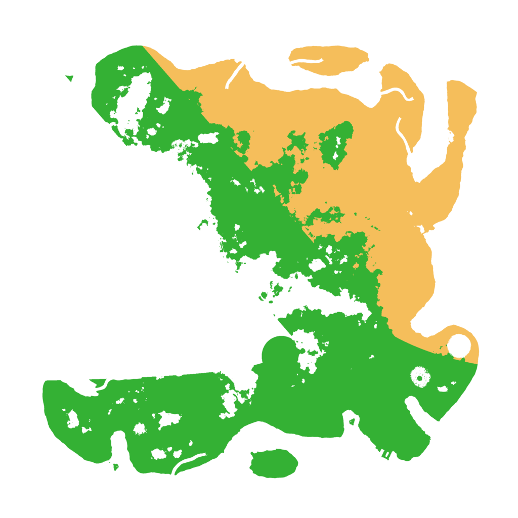 Biome Rust Map: Procedural Map, Size: 4000, Seed: 8197962