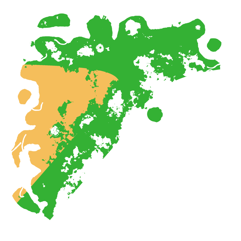 Biome Rust Map: Procedural Map, Size: 4500, Seed: 1766558870