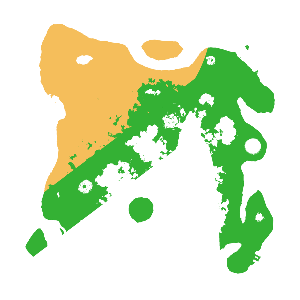 Biome Rust Map: Procedural Map, Size: 3350, Seed: 1370116486