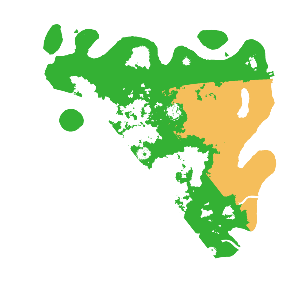 Biome Rust Map: Procedural Map, Size: 3500, Seed: 22678893