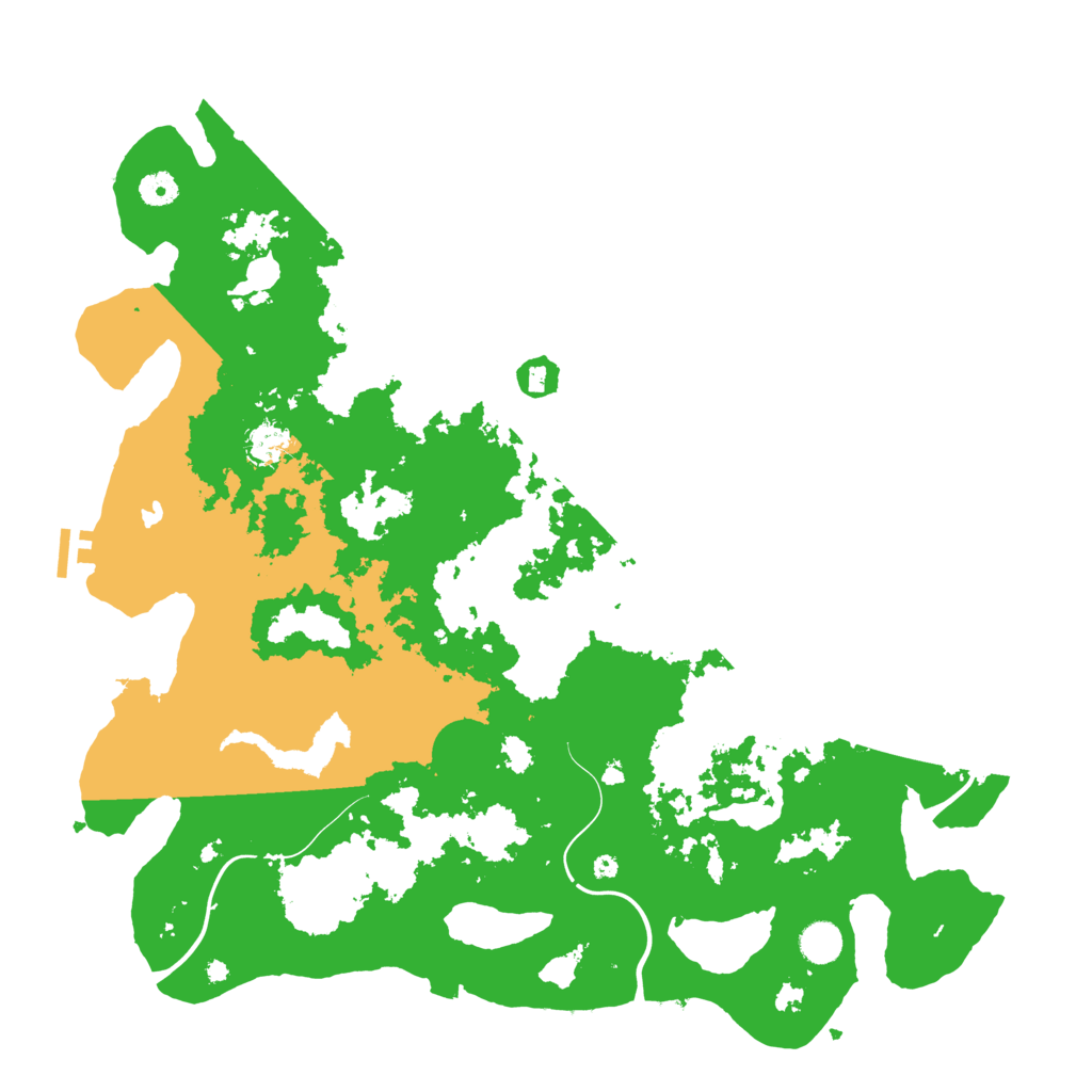 Biome Rust Map: Procedural Map, Size: 4500, Seed: 698781959
