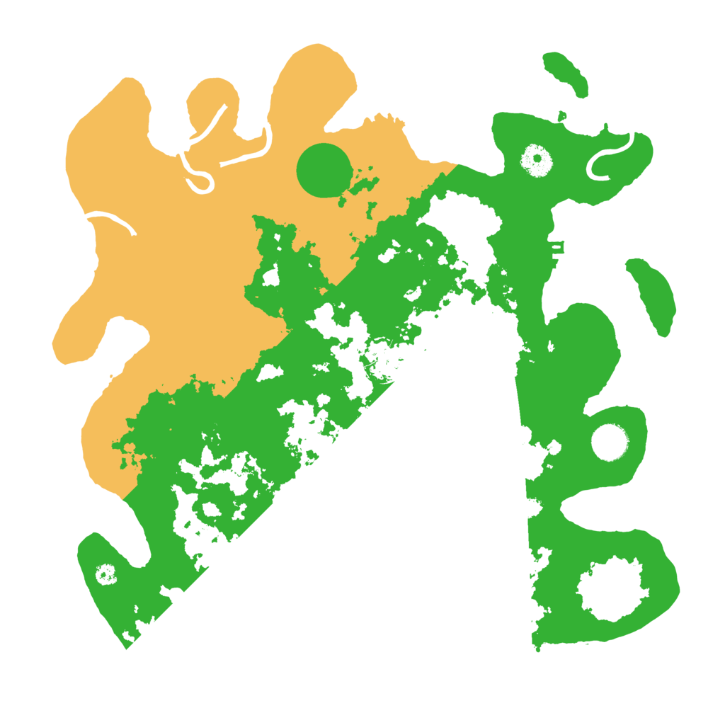 Biome Rust Map: Procedural Map, Size: 3500, Seed: 1406100275