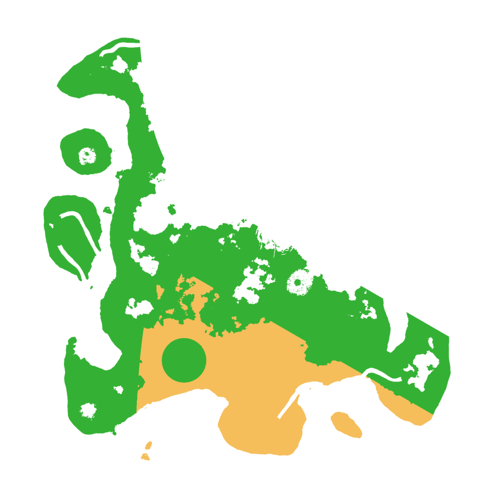 Biome Rust Map: Procedural Map, Size: 3000, Seed: 449065208