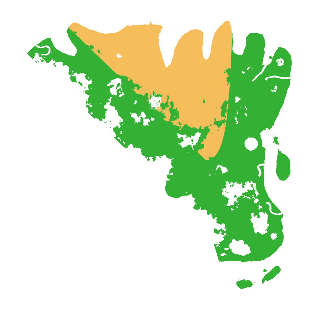 Biome Rust Map: Procedural Map, Size: 4300, Seed: 602
