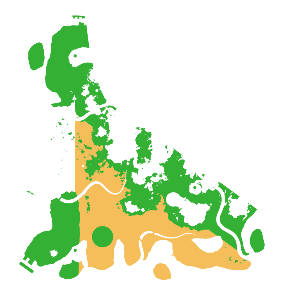 Biome Rust Map: Procedural Map, Size: 3750, Seed: 1014185160