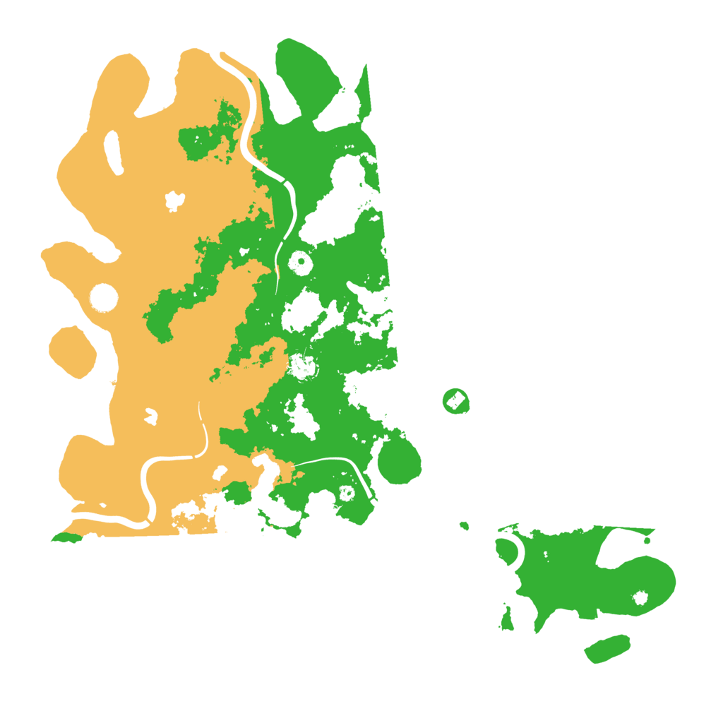 Biome Rust Map: Procedural Map, Size: 4500, Seed: 1450644141
