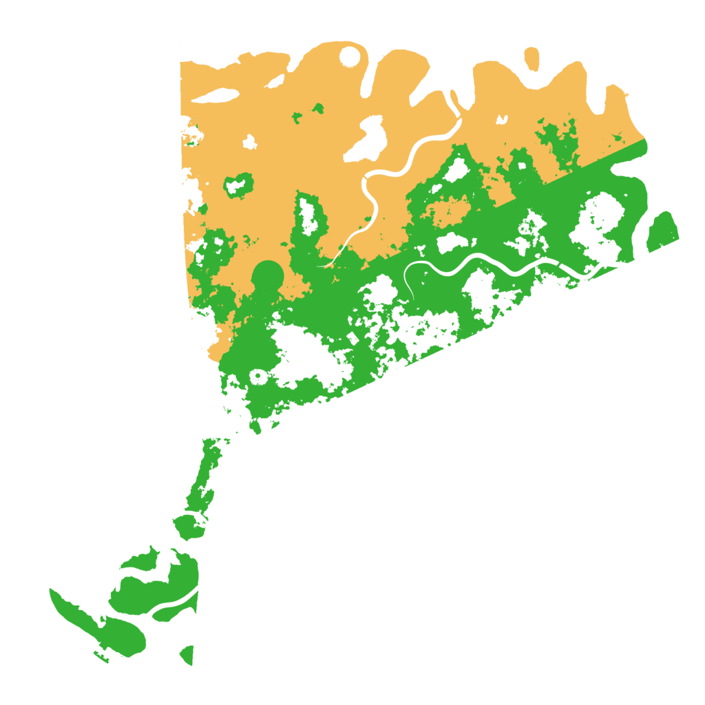 Biome Rust Map: Procedural Map, Size: 6000, Seed: 9398