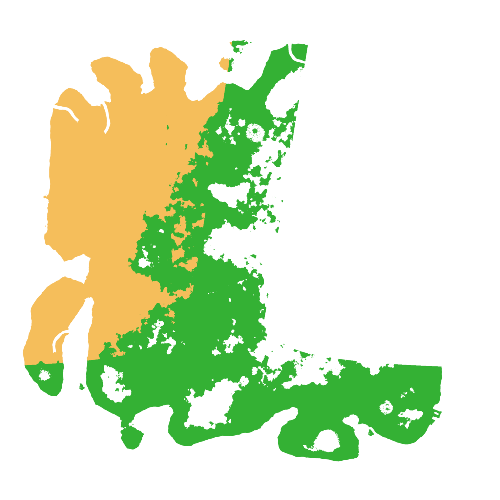 Biome Rust Map: Procedural Map, Size: 4100, Seed: 912936796