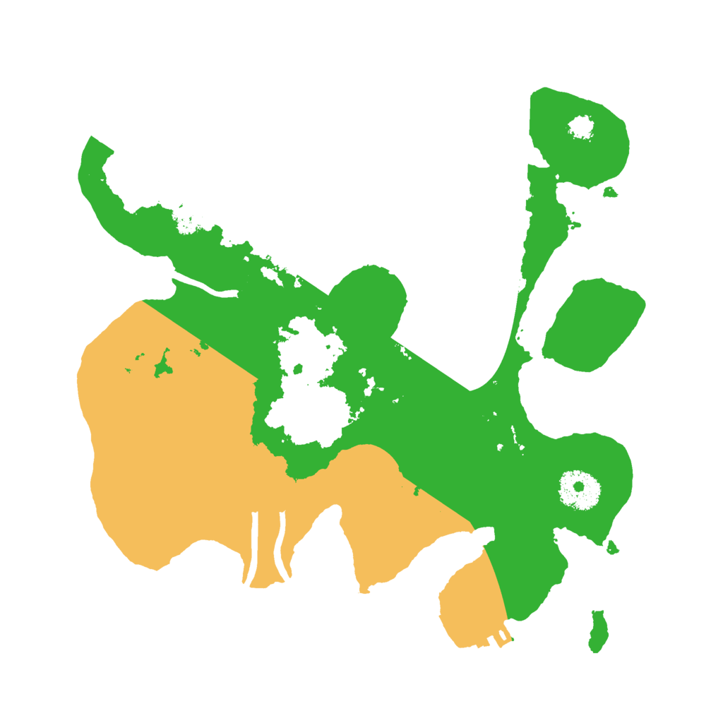 Biome Rust Map: Procedural Map, Size: 2700, Seed: 866289576