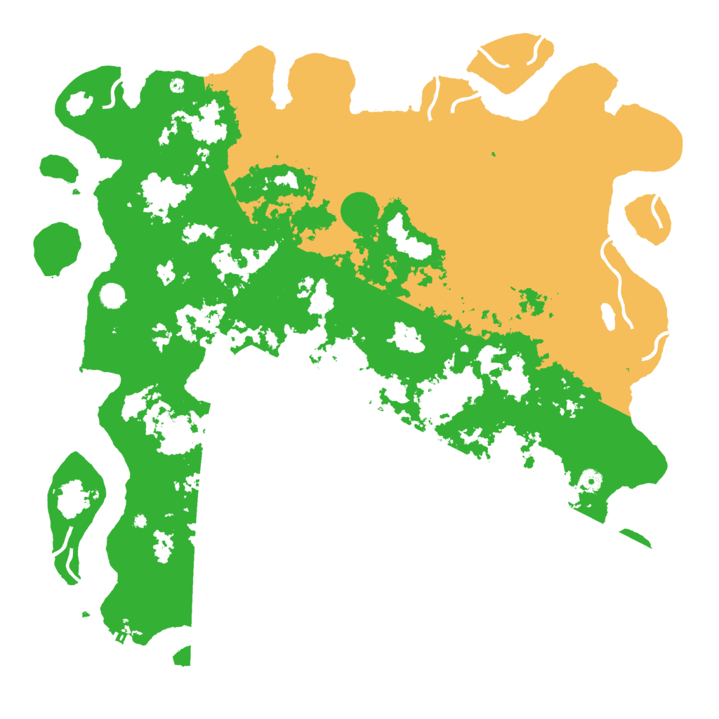 Biome Rust Map: Procedural Map, Size: 5000, Seed: 1005196428