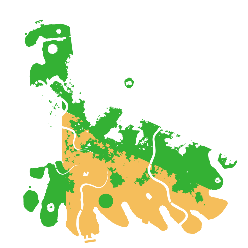Biome Rust Map: Procedural Map, Size: 4500, Seed: 481596709