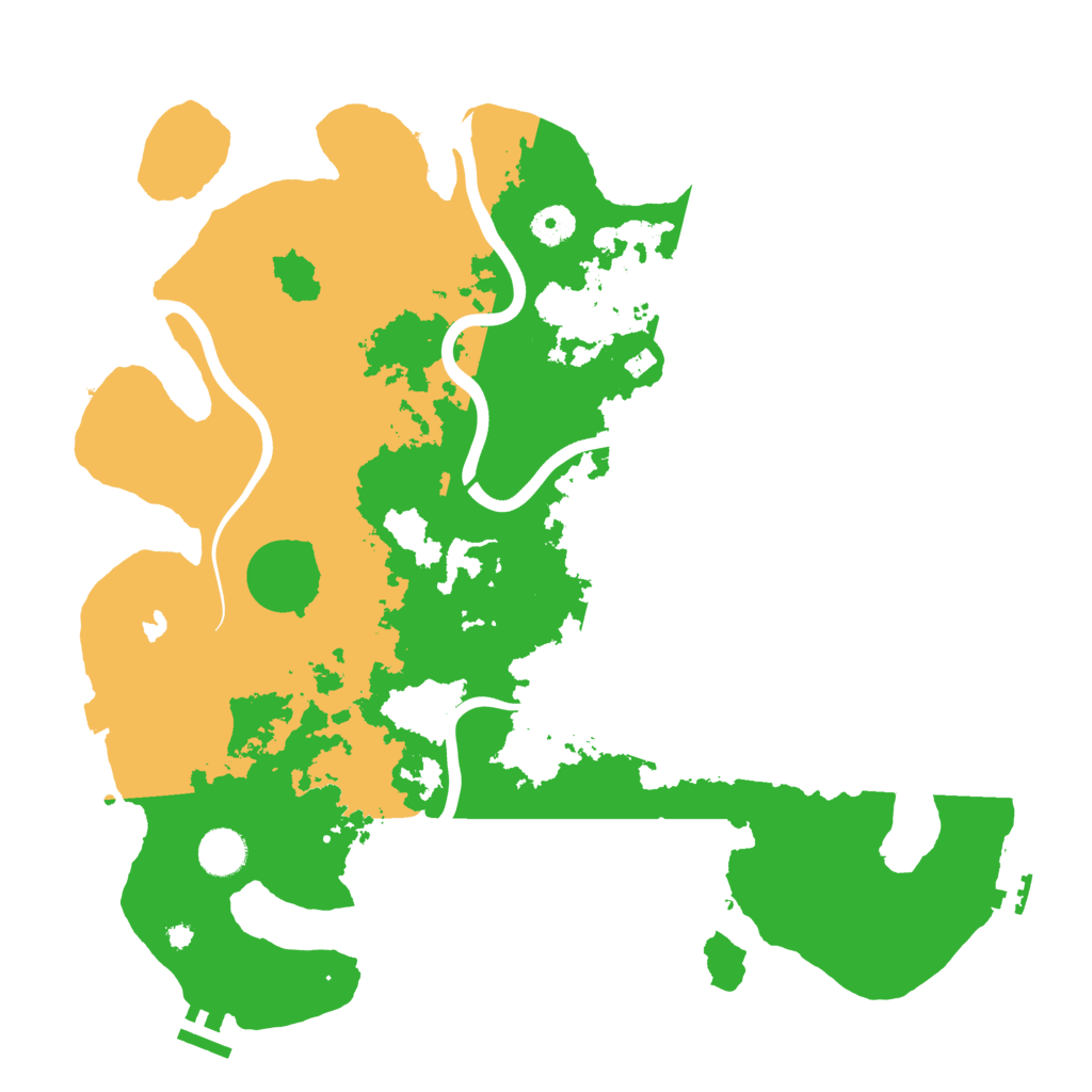 Biome Rust Map: Procedural Map, Size: 4000, Seed: 961531625