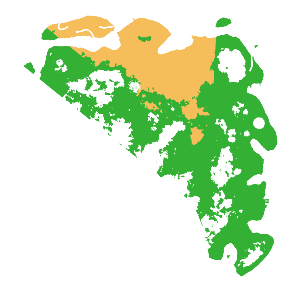 Biome Rust Map: Procedural Map, Size: 4500, Seed: 1235294467