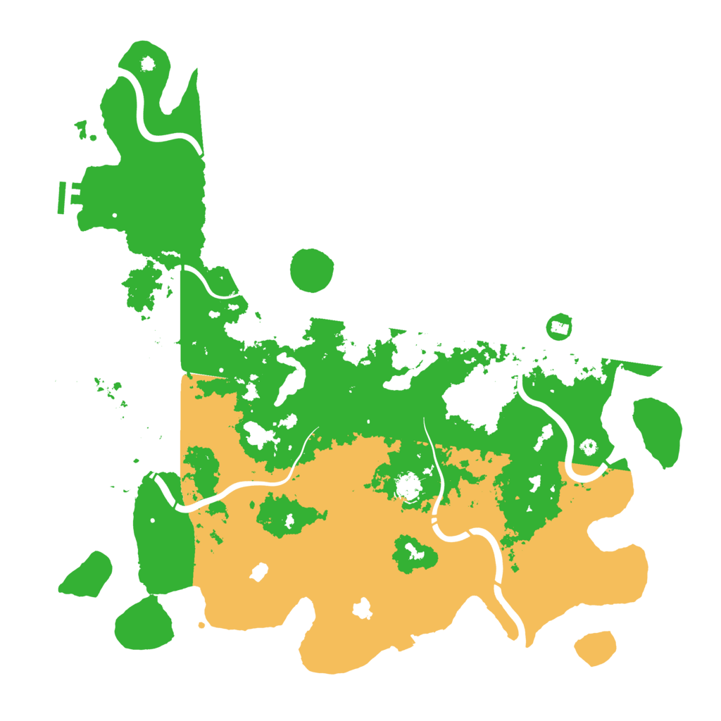 Biome Rust Map: Procedural Map, Size: 4500, Seed: 1731107560