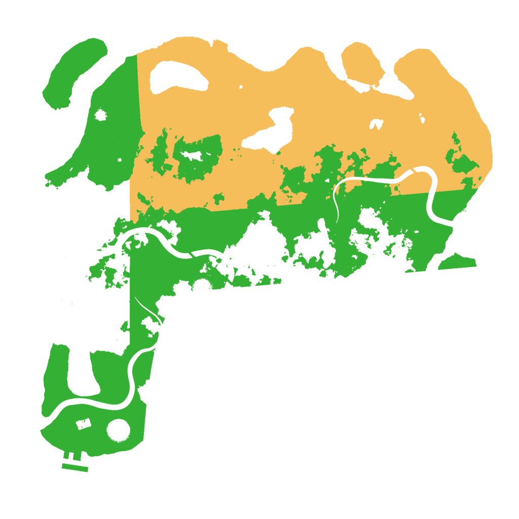 Biome Rust Map: Procedural Map, Size: 4000, Seed: 1796968447