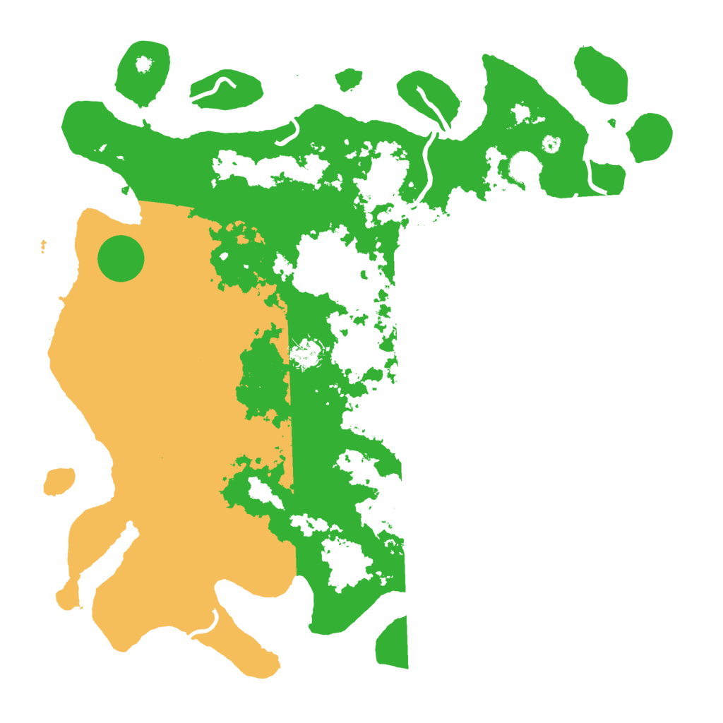 Biome Rust Map: Procedural Map, Size: 4096, Seed: 1384604444