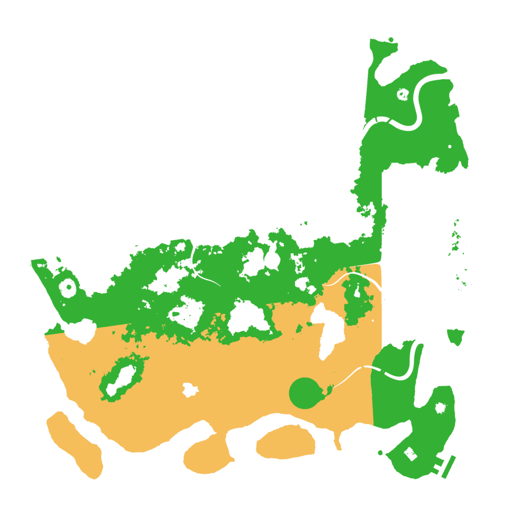 Biome Rust Map: Procedural Map, Size: 4250, Seed: 75399965
