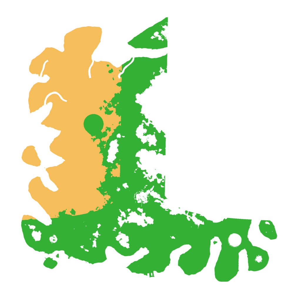 Biome Rust Map: Procedural Map, Size: 4000, Seed: 464651