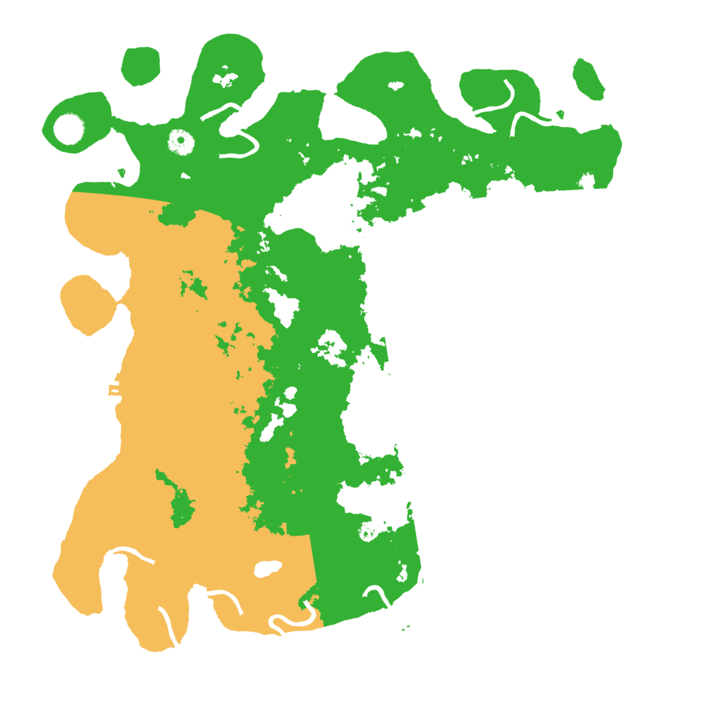 Biome Rust Map: Procedural Map, Size: 4050, Seed: 1263750878