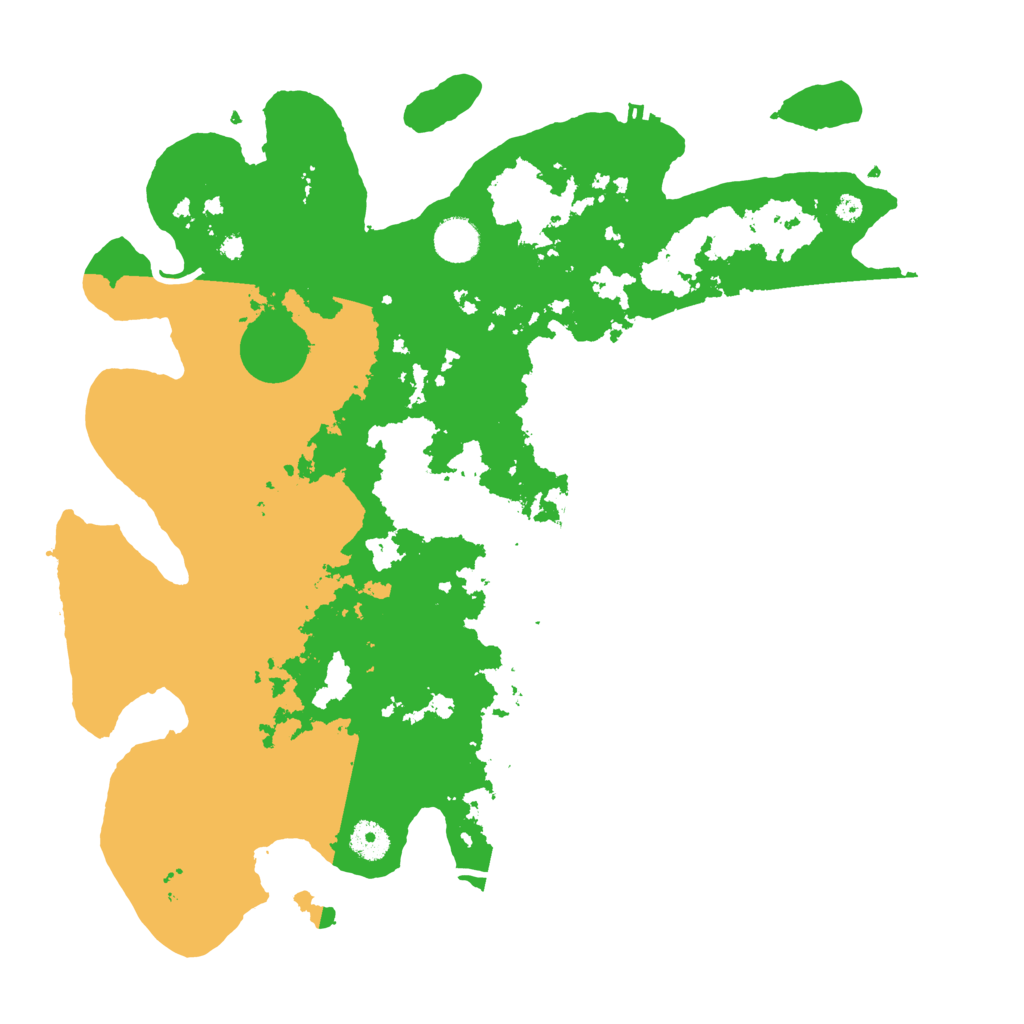 Biome Rust Map: Procedural Map, Size: 4000, Seed: 818001