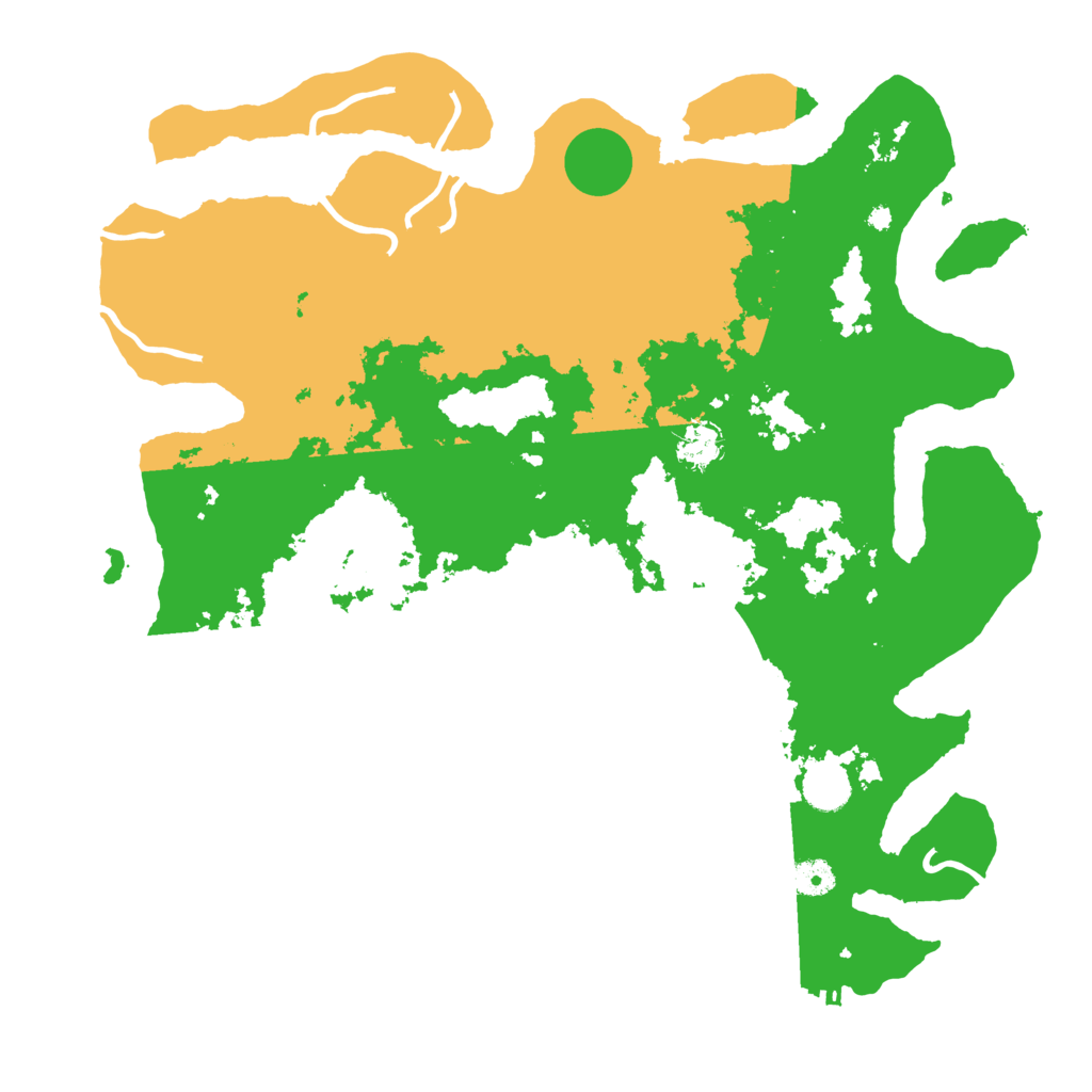 Biome Rust Map: Procedural Map, Size: 4250, Seed: 681862725