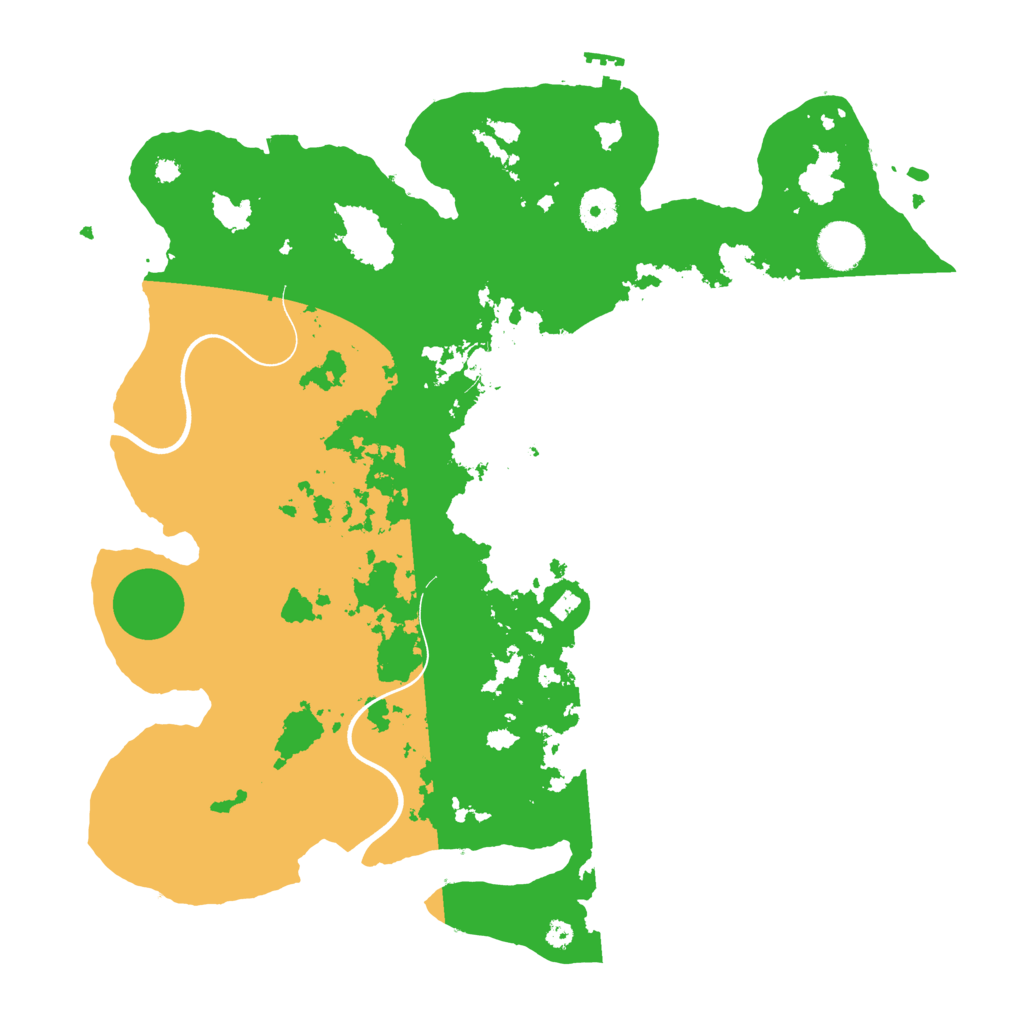 Biome Rust Map: Procedural Map, Size: 3800, Seed: 217776399