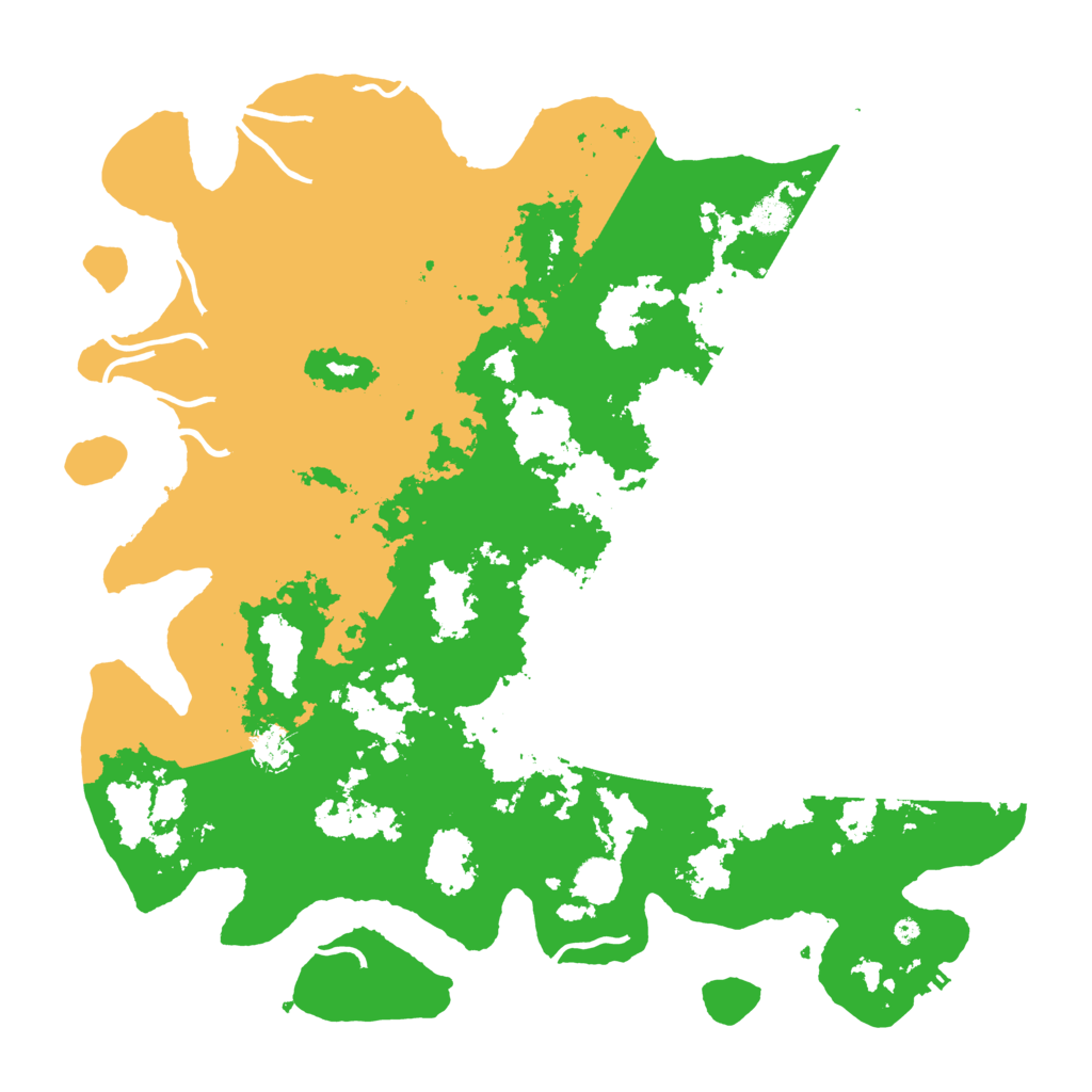 Biome Rust Map: Procedural Map, Size: 4500, Seed: 81237266