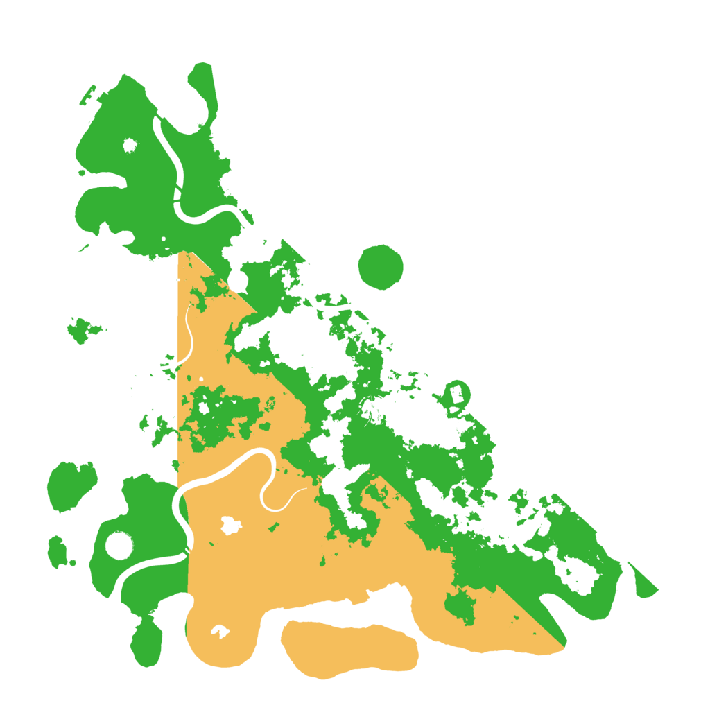 Biome Rust Map: Procedural Map, Size: 4500, Seed: 33360