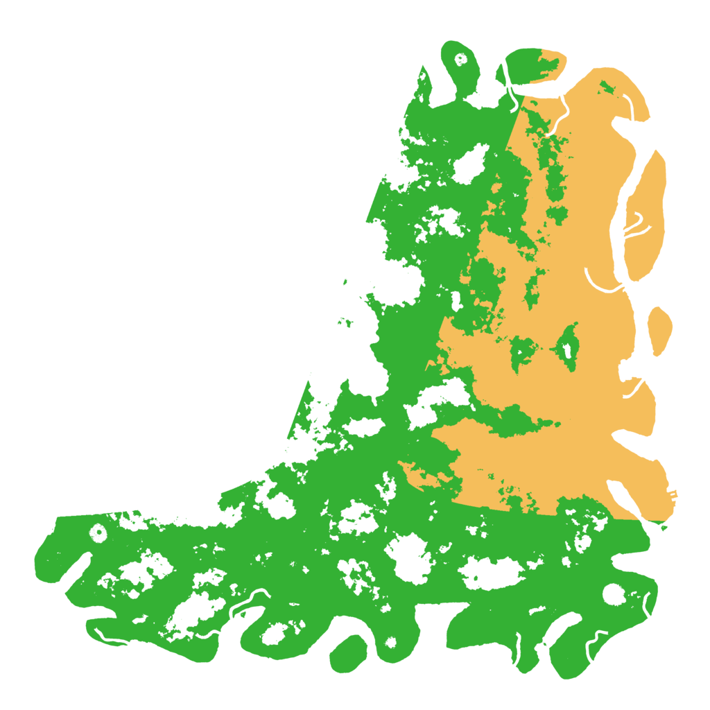 Biome Rust Map: Procedural Map, Size: 6000, Seed: 928547810