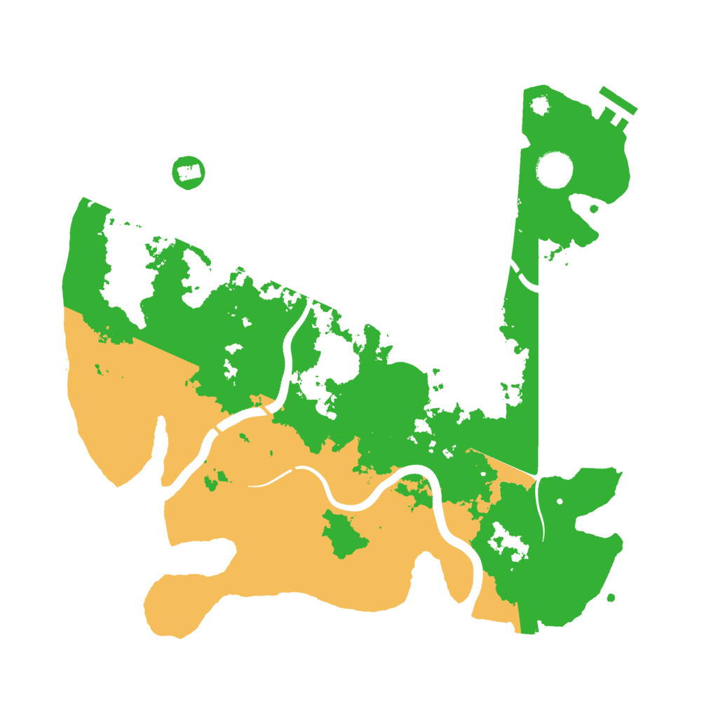 Biome Rust Map: Procedural Map, Size: 3500, Seed: 1800476299