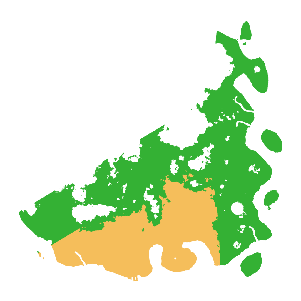 Biome Rust Map: Procedural Map, Size: 4250, Seed: 31994680