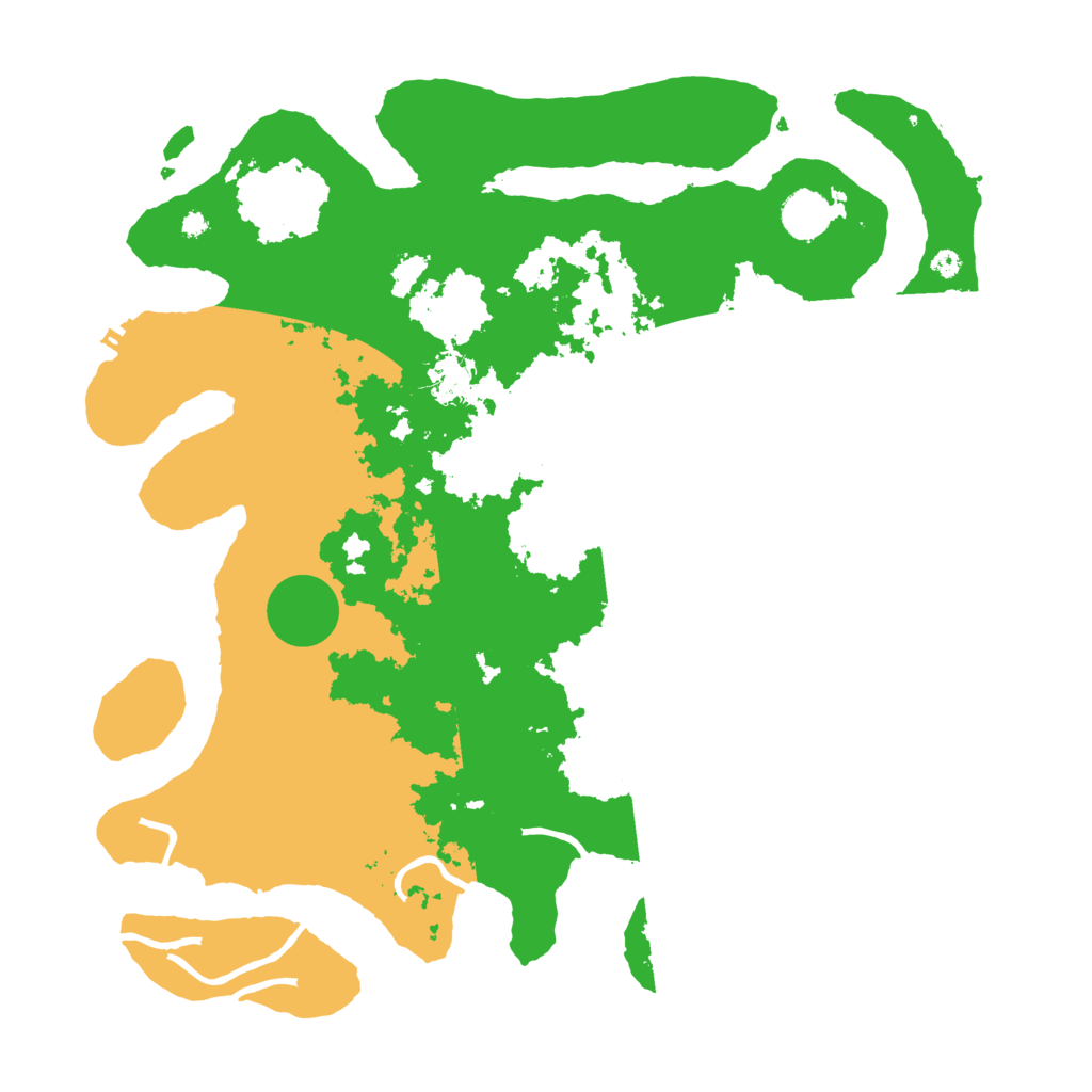 Biome Rust Map: Procedural Map, Size: 4000, Seed: 111225