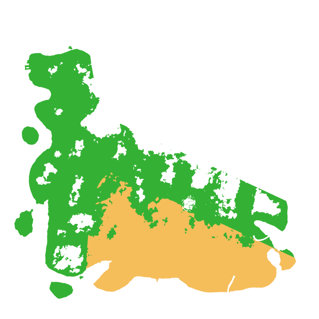 Biome Rust Map: Procedural Map, Size: 4350, Seed: 1348367861