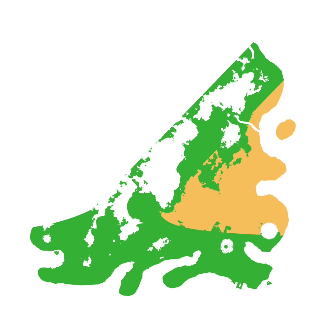 Biome Rust Map: Procedural Map, Size: 3500, Seed: 338329654