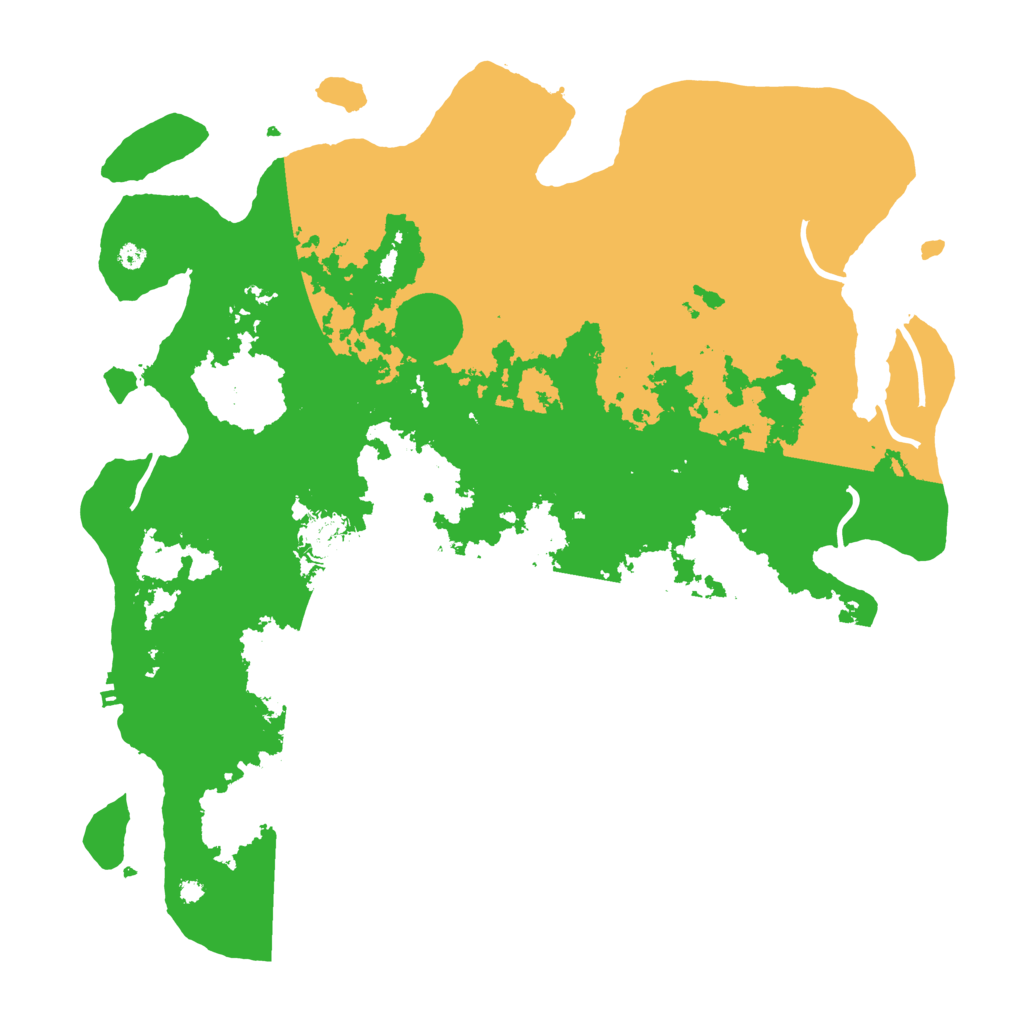 Biome Rust Map: Procedural Map, Size: 4000, Seed: 985937622