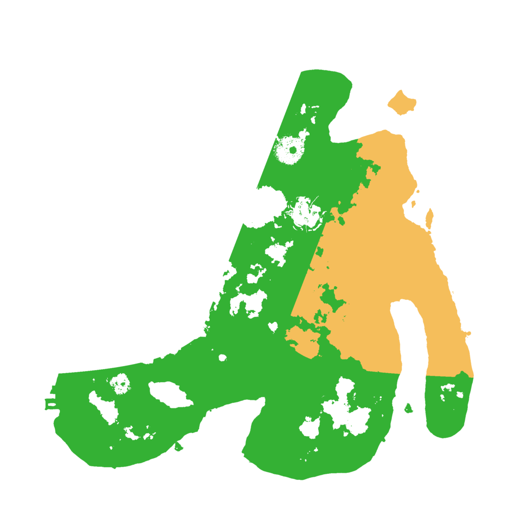 Biome Rust Map: Procedural Map, Size: 2800, Seed: 2030810