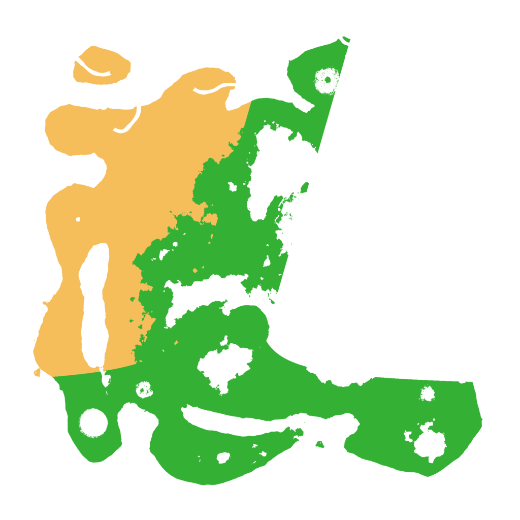 Biome Rust Map: Procedural Map, Size: 3250, Seed: 490154947