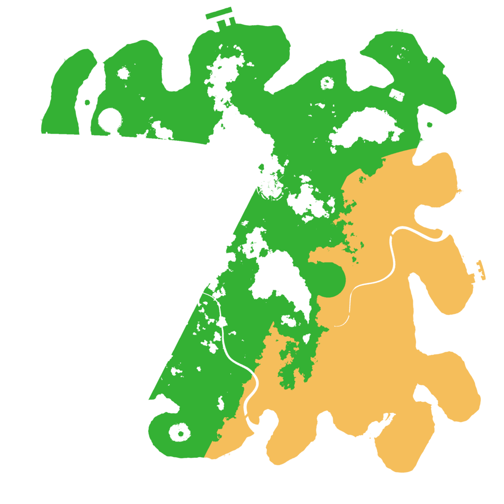 Biome Rust Map: Procedural Map, Size: 3800, Seed: 812376982