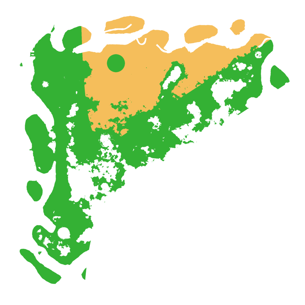 Biome Rust Map: Procedural Map, Size: 4500, Seed: 2622