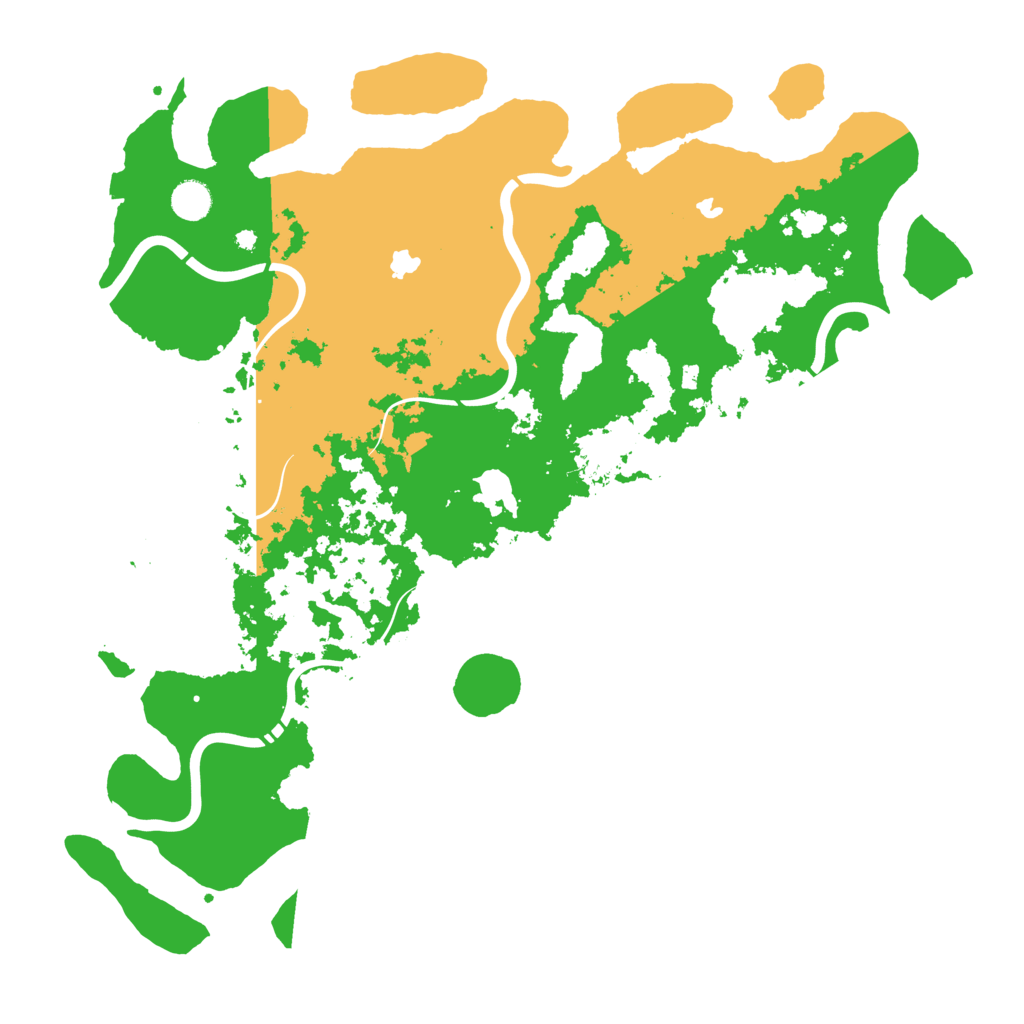Biome Rust Map: Procedural Map, Size: 4500, Seed: 2622