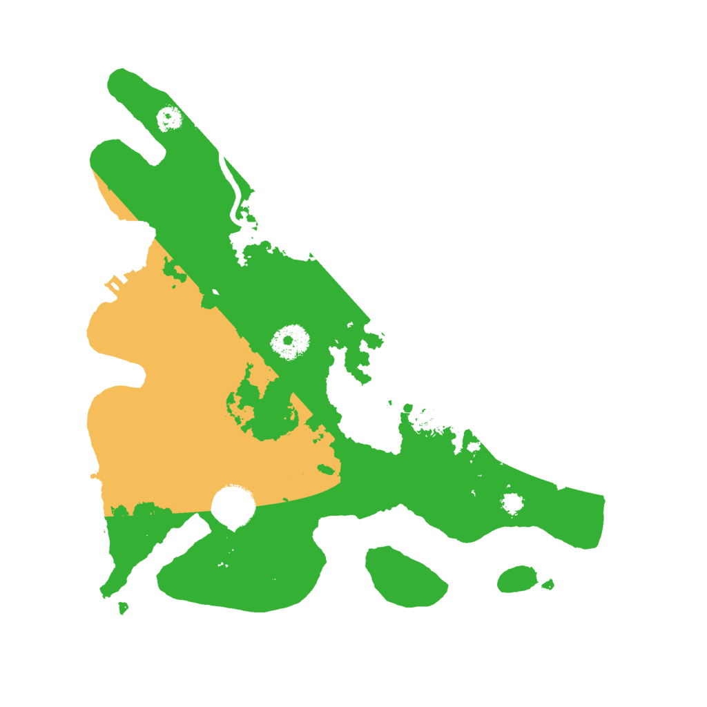 Biome Rust Map: Procedural Map, Size: 3000, Seed: 126240331