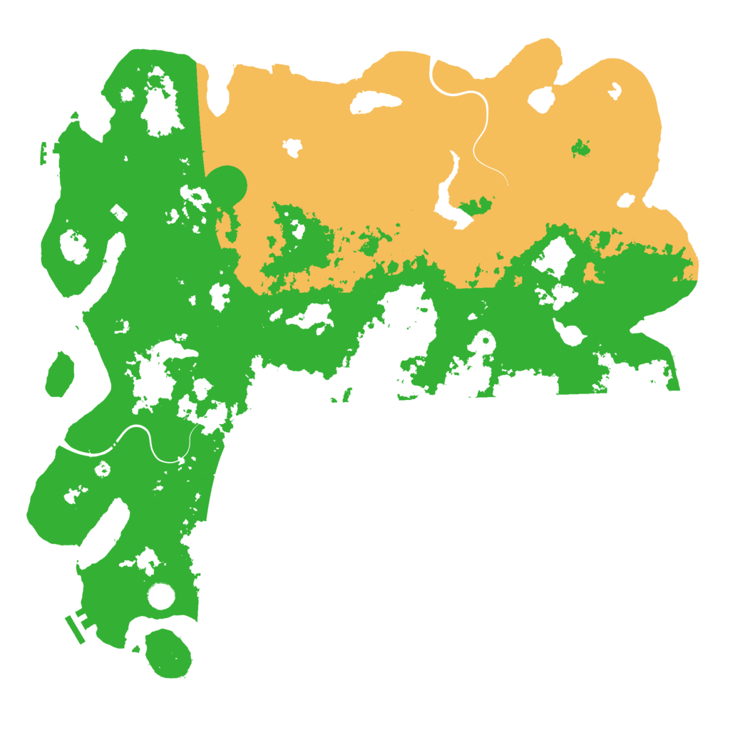 Biome Rust Map: Procedural Map, Size: 4800, Seed: 1419280660